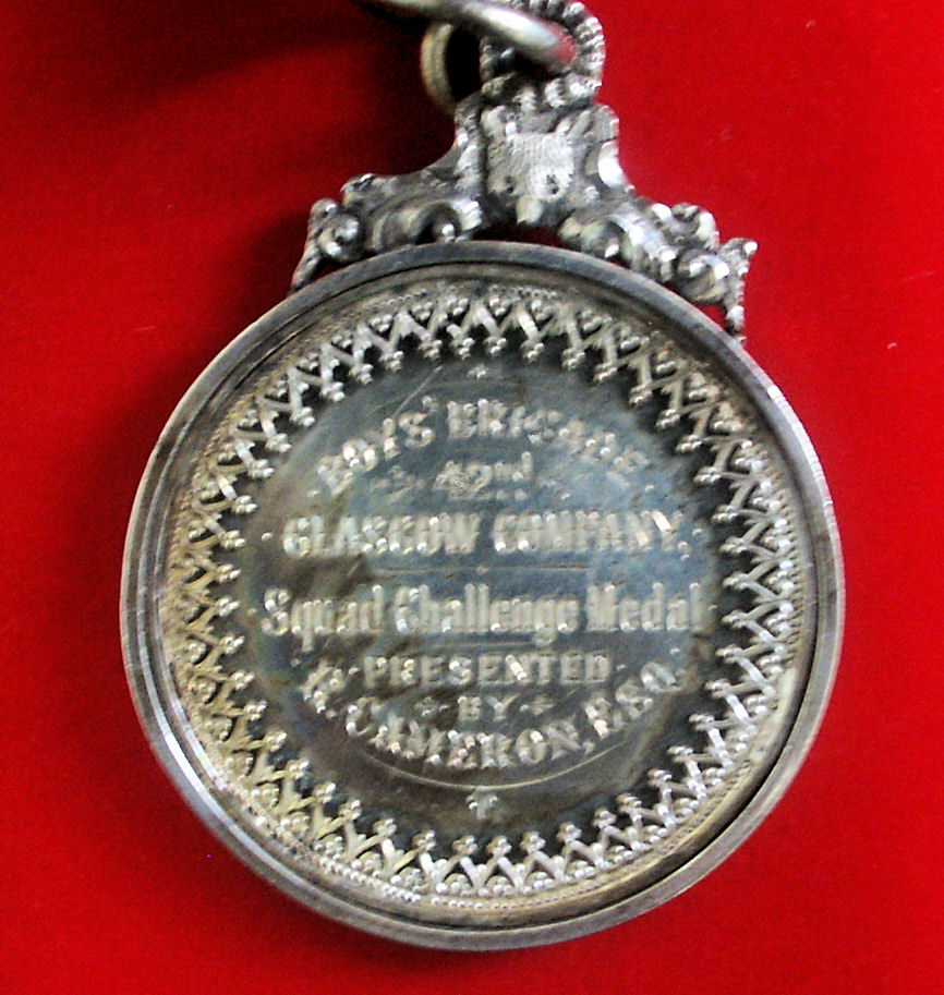 42nd Glasgow Company, Squad Challenge Medal, Image 1 of 2