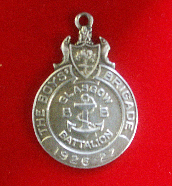 6th Glasgow Company Medal Awarded for Signalling to A.B.Calder