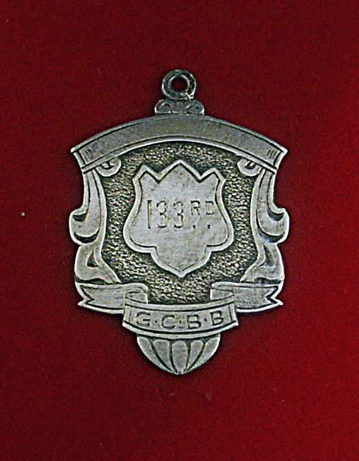 133rd Glasgow Company Medal