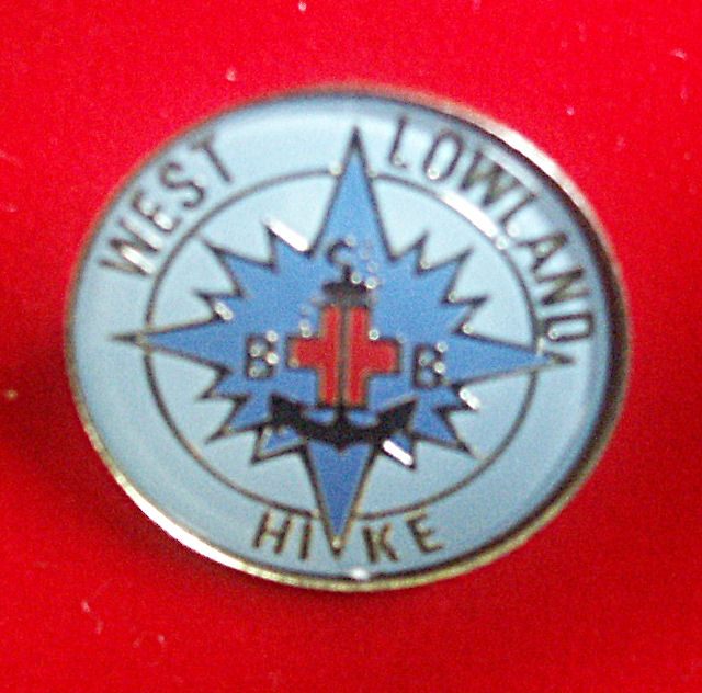 Boys' Brigade, West Lowland Hike Badge