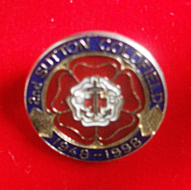 2nd Sutton Coldfield, Badge