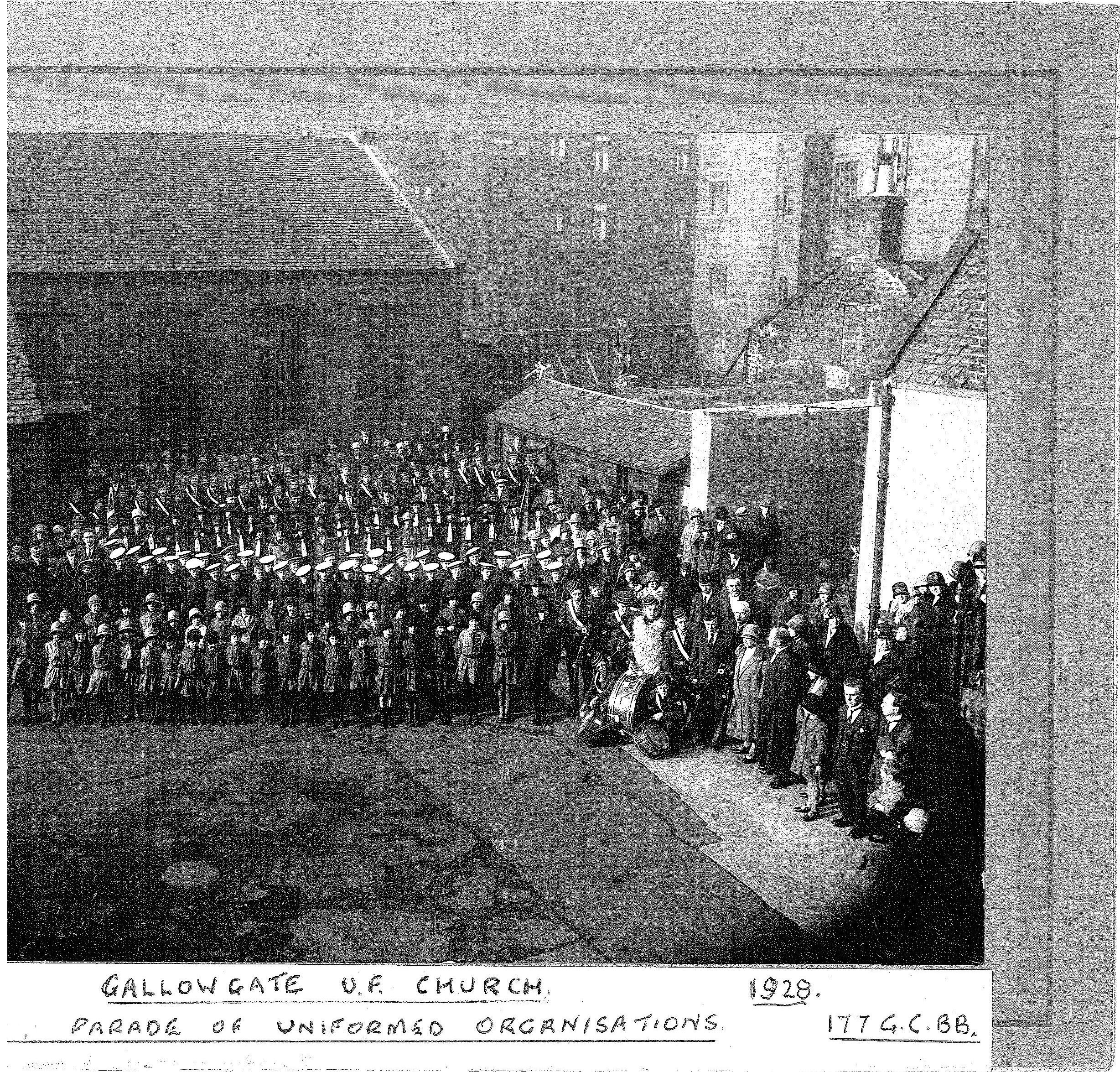 177th Glasgow Company, Monthly Parade of Uniformed Organisations Photo