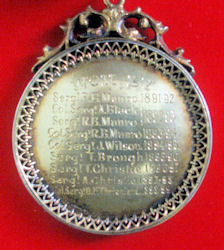 45th Glasgow Company Medal, Image 2 of 2