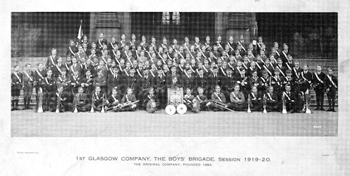 1st Glasgow Company, The Boys' Brigade Group Photo