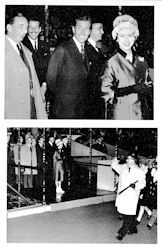 Princess Margaret Visits Glasgow Battalion at Ibrox Stadium in May 1963